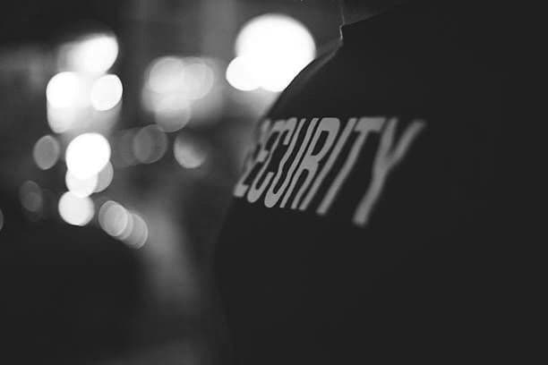 A security guard - The Ugly Treat